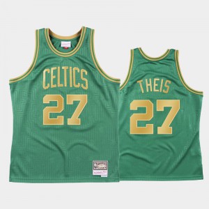 Mens Daniel Theis #27 Hardwood Classics Green Boston Celtics 2020 Chinese New Year Jersey 680008-680