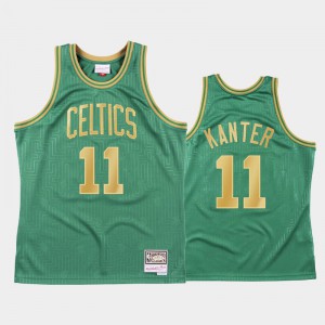 Men Enes Kanter #11 Hardwood Classics Green Boston Celtics 2020 Chinese New Year Jersey 795601-604