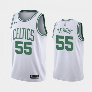Mens Jeff Teague #55 Association White 2020-21 Boston Celtics Jerseys 945423-535