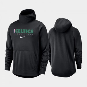 Men's Black Spotlight Pullover Boston Celtics Hoodie 264504-753