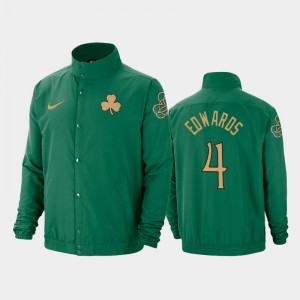 Men Carsen Edwards #4 Boston Celtics 2019-20 DNA Lightweight Green City Edition Jackets 309854-528