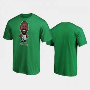 Men Kemba Walker #8 2020 NBA Playoffs Bound Star Boston Celtics Green T-Shirts 789477-454