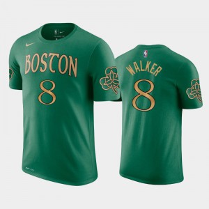Mens Kemba Walker #8 Boston Celtics City Kelly Green T-Shirts 570251-589