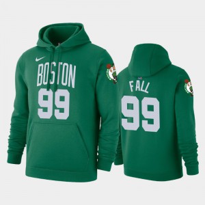 Men Tacko Fall #99 Kelly Green Boston Celtics 2019-20 Pullover Name & Number Icon Hoodies 116102-792