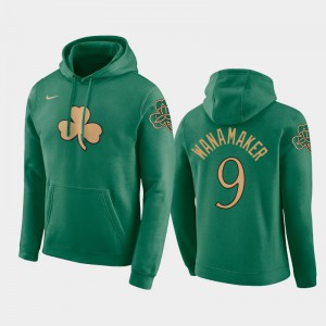 Mens Brad Wanamaker #9 Kelly Green Pullover Boston Celtics City Hoodies 314530-111