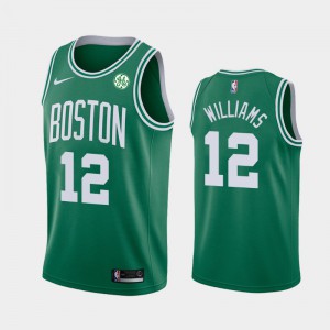 Men's Grant Williams #12 Green 2019 NBA Draft Icon Boston Celtics Jersey 115911-187