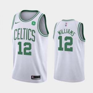 Men Grant Williams #12 Boston Celtics White Association 2019 NBA Draft Jerseys 898118-594