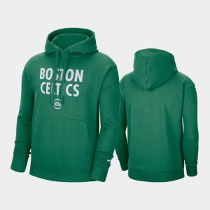Men's 2020-21 Essential Logo Boston Celtics Green City Hoodie 934685-729