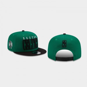 Mens 9FIFTY Snapback Team Title Boston Celtics Green Hats 574798-383