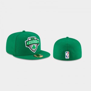 Mens Tip Off Boston Celtics Green 59FIFTY Fitted Hats 339512-175
