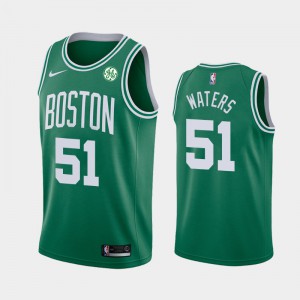 Men's Tremont Waters #51 Icon Boston Celtics Green 2019 NBA Draft Jerseys 588866-682