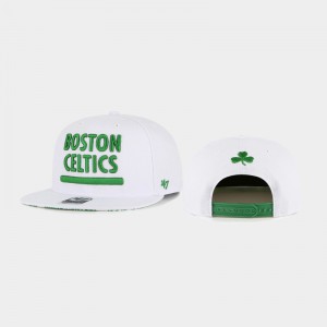 Men's City 2021 Edition Captain White Boston Celtics Hat 218638-115