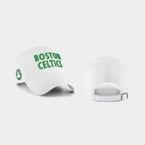 Men White City 2021 Edition Clean Up Boston Celtics Hats 928818-854