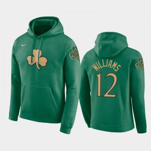 Men Grant Williams #12 Pullover Kelly Green Boston Celtics City Hoodies 543142-299