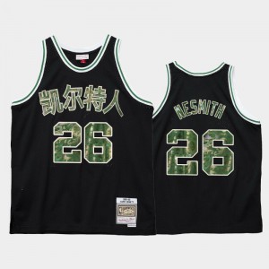 Mens Aaron Nesmith #26 Black Lunar New Year 2021 OX Boston Celtics Jerseys 641739-256