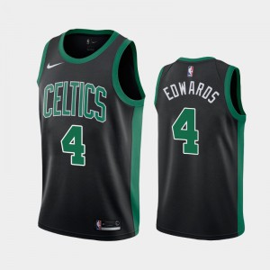 Men Carsen Edwards #4 Boston Celtics Statement Black 2019 NBA Draft Jersey 283432-341