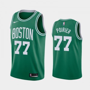 Men's Vincent Poirier #77 Icon Green Boston Celtics Jerseys 498462-344