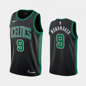 Men Brad Wanamaker #9 Statement Black Boston Celtics 2019 season Jersey 760523-611
