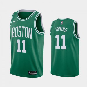 Men Kyrie Irving #11 Icon Green Boston Celtics 2019 season Jersey 623415-707