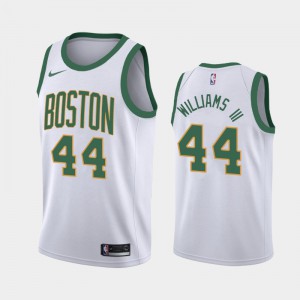 Mens Robert Williams III #44 Boston Celtics 2018-19 White City Jerseys 490730-590