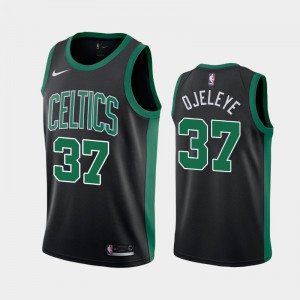 Mens Semi Ojeleye #37 Boston Celtics Black Statement 2019 season Jerseys 309222-941