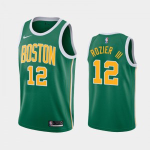 Men's Terry Rozier III #12 Green Earned Boston Celtics 2018-19 Jerseys 581946-538