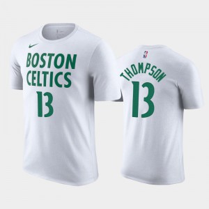 Men Tristan Thompson #13 2020-21 City Boston Celtics White T-Shirts 242318-701