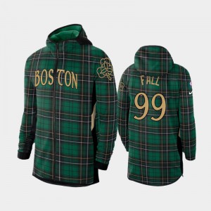 Men Tacko Fall #99 Boston Celtics 2019-20 Showtime Full-Zip Earned Edition Green Hoodies 362240-345