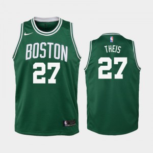 Youth Daniel Theis #27 Green Icon Boston Celtics 2018-19 Jerseys 331905-587